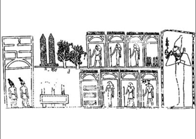 La procesión funeraria en la tumba de Hery