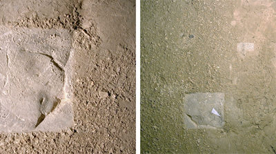 Conservación de las paredes de la tumba de Djehuty