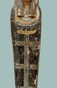 Dos piezas de sarcófago de la dinastía XVIII