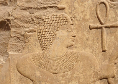 Amenhotep I representado en Karnak.