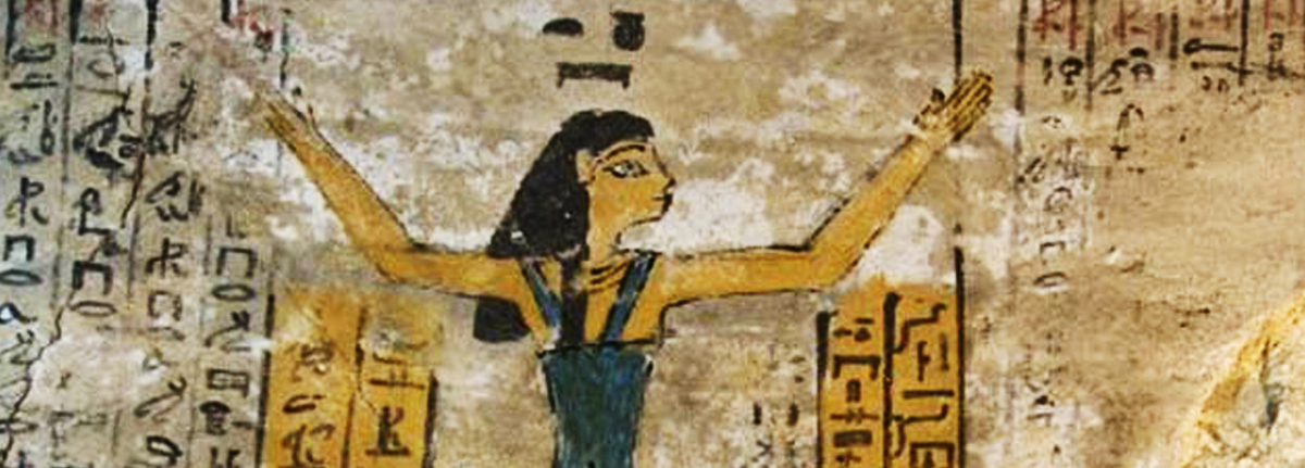 La diosa Nut en la cámara sepulcral de Djehuty