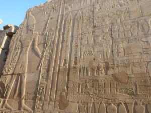 Anales de la campañas de Tutmosis III en Siria-Palestina, grabados en Karnak