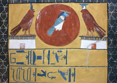 Detalle de la tumba de Ramsés VI.