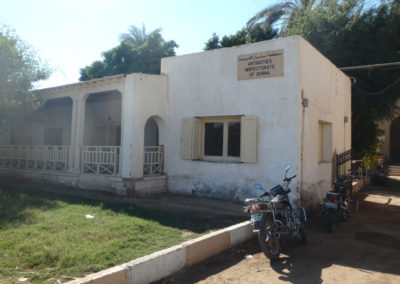 El “taftish”, la oficina del servicio de Antigüedades en el West Bank.