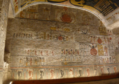 Cámara sepulcral de la tumba de Ramsés VI.