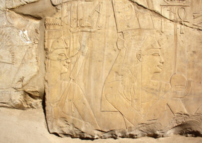 ‘Retrato de familia’: Hatshepsut seguida de su hija Neferura.