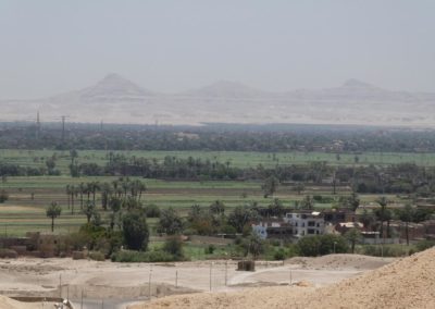 Vista del valle llegando casi a Deir el-Medina.