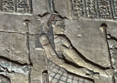Detalles del templo de Isis