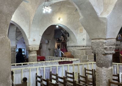 El interior del monasterio