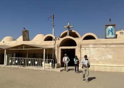 Visita al monasterio copto