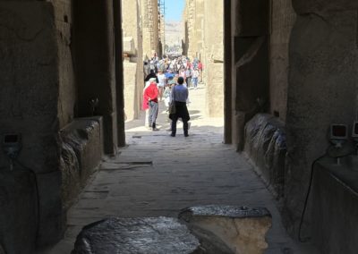 La alineación del templo de Karnak con Dra Abu el-Naga