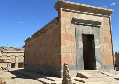 La capilla roja de la reina Hatshepsut en Karnak