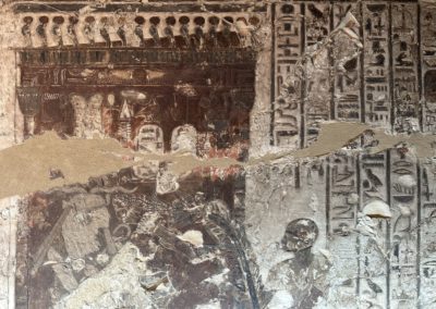 Djehuty, el copero (TT 110) haciendo ofrendas a la reina Hatshepsut